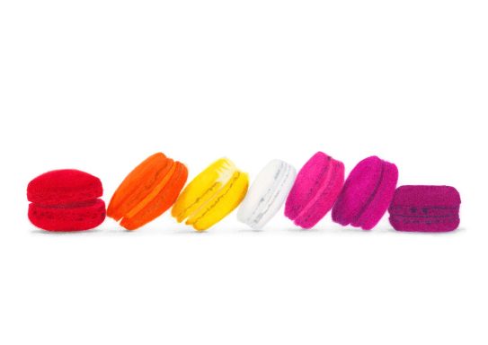 Sugar and Spice........... Coloured Macarons